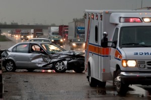 Red Light Runner Causes Car Accident