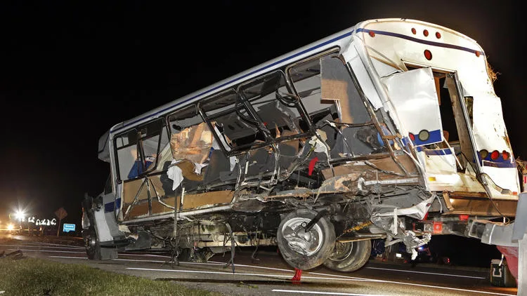 Jaiden Pelton, Katelynn Woodlee, Brooke Deckard, Meagan Richardson Bus Accident