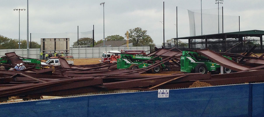 Argyle High School Building Collapse - 1 Killed, 3 Injured