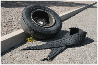 Tire Failure & Detread Caused by Age