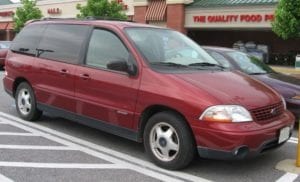 The 2003 Ford Windstar was part of a large recall in 2009.