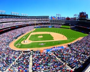 Slip and Fall at Rangers Stadium in Arlington Texas