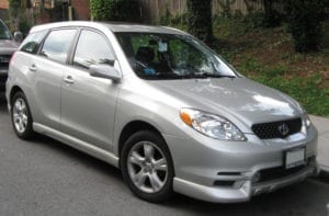 The 1st gen Toyota Matrix was part of the 2009-2011 Toyota recalls.