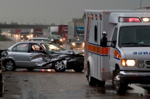 accident with ambulance - iStock_000001647108Small