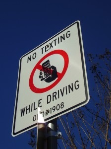 Ban on Texting While Driving