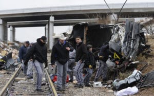 TDCJ Bus Accident Scene