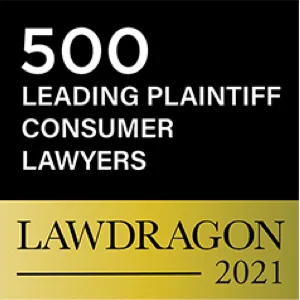 500 leading plaintiff consumer lawyers- lawdragon 2021