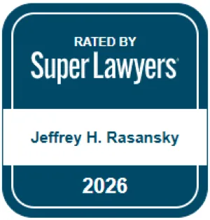 Rated By Super Lawyers - 2026 - Jeffrey H. Rasansky