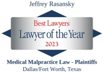Jeffrey Rasansky Best Lawyers of the Year 2024 Medical Malpractice