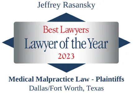 Jeffrey Rasansky Best Lawyers of the Year 2024 Medical Malpractice