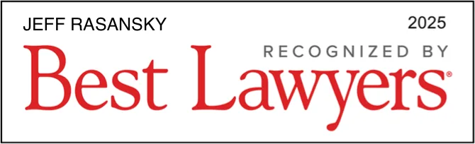 jeff rasansky 2025- recognized by best lawyers