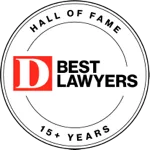 D Best Lawyers Hall of Face 15+ Years