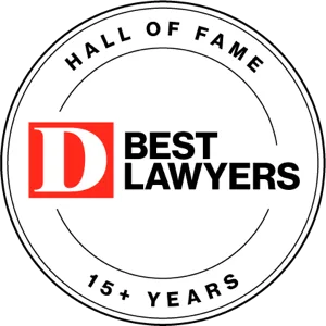 D Best Lawyers Hall of Face 15+ Years