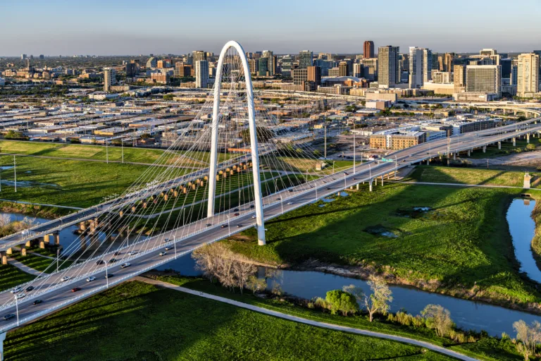 Bridge to Downtown Dallas