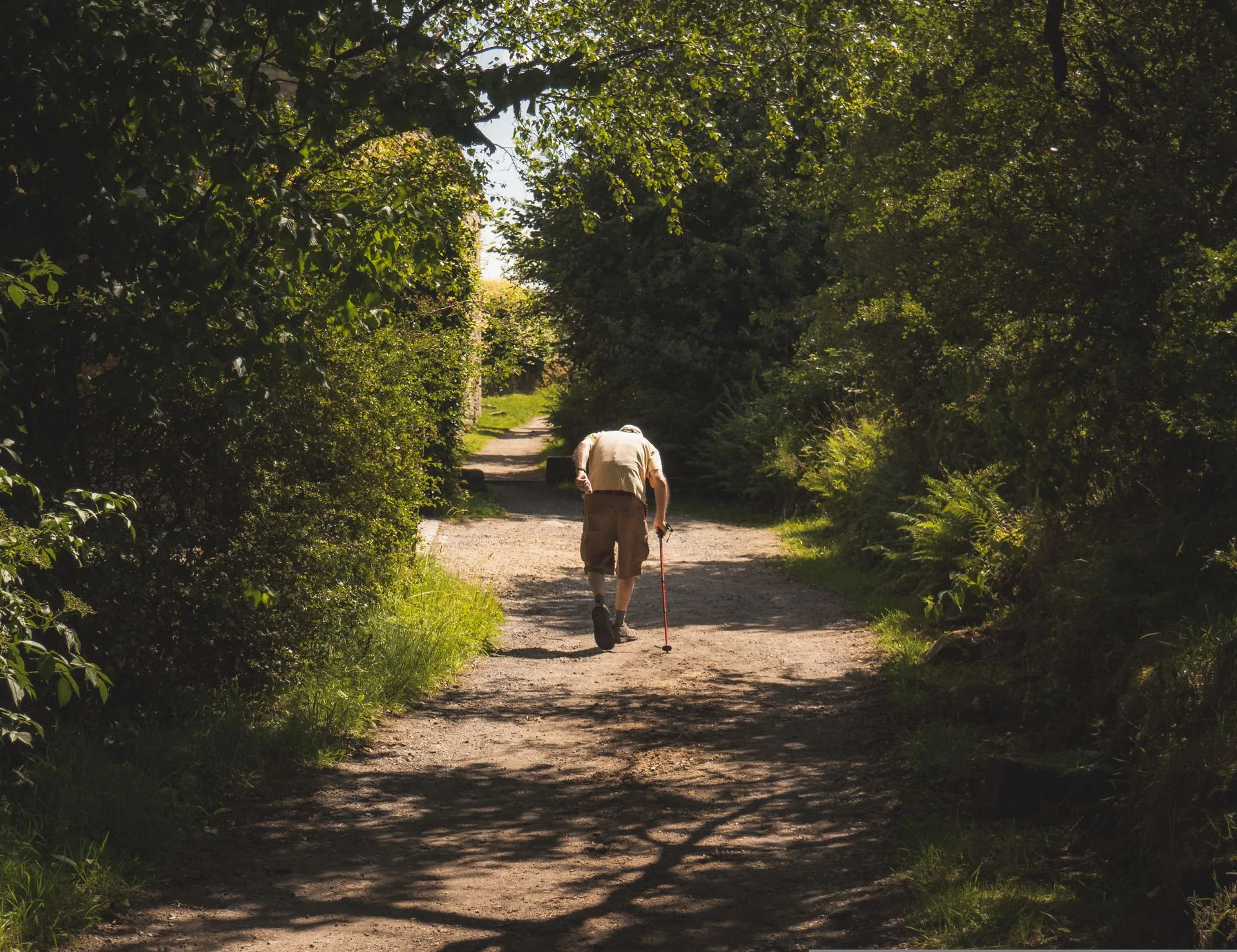 senior adult walking